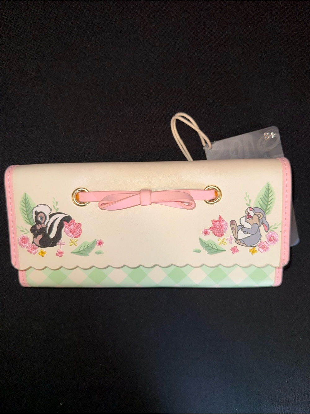 Disney x Loungefly Bambi Pink & Cream Floral Bow Wallet